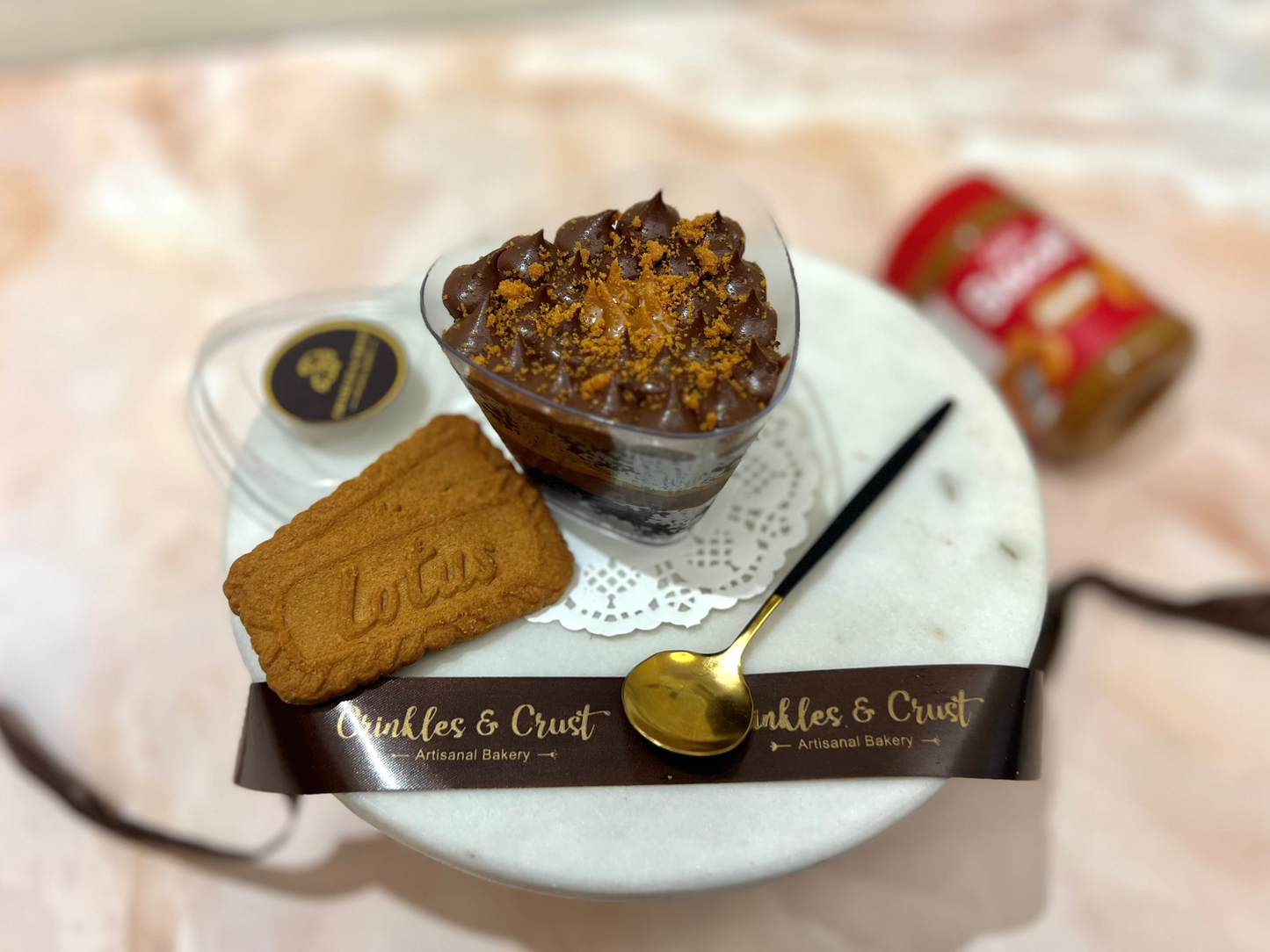 Dark Chocolate Biscoff Mini [120 grams]
