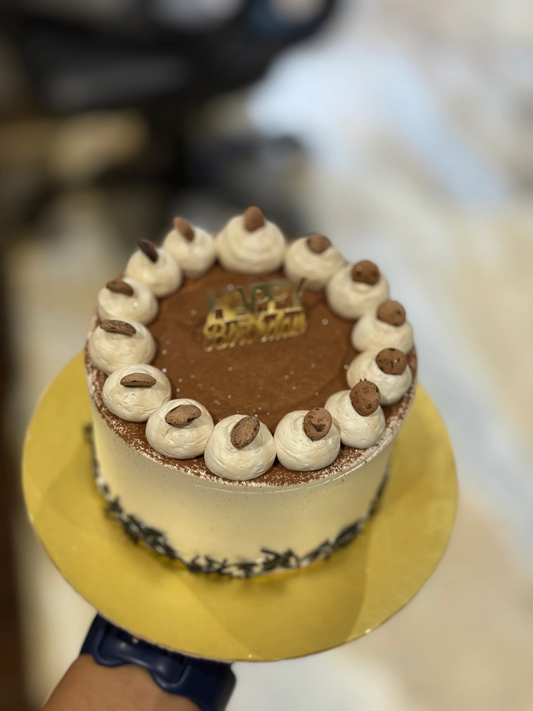Mocha Tiramisu Cake